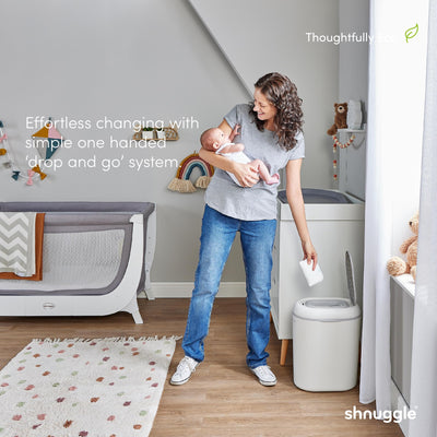 Shnuggle Eco-Touch Nappy Bin Diaper Pail