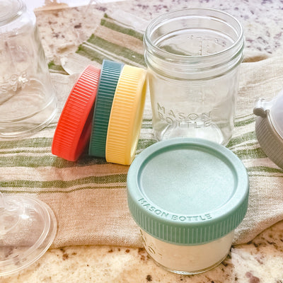 Mason Bottle Plastic Storage Lids