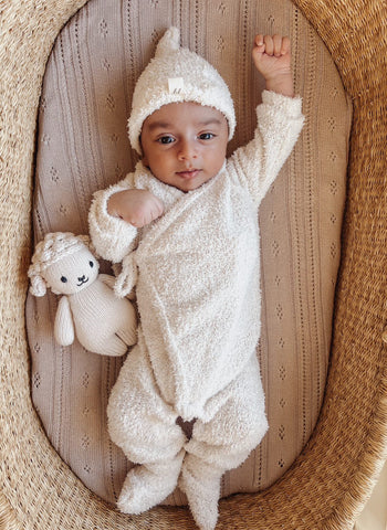 Teddy-Soft Kimono Set – Cozy Matching Style for Winter