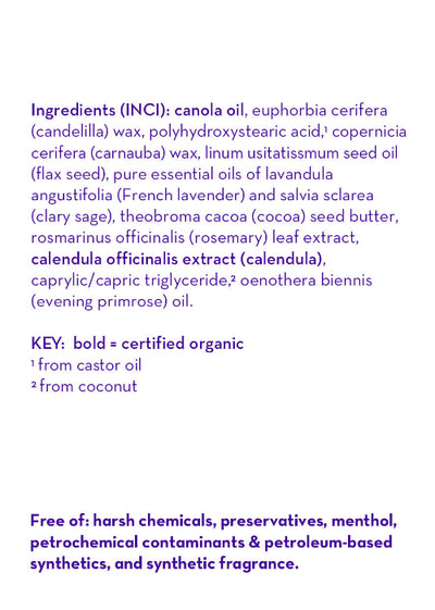 California Baby Calming Aroma Stick – Lavender Sleep Balm for Babies & Family