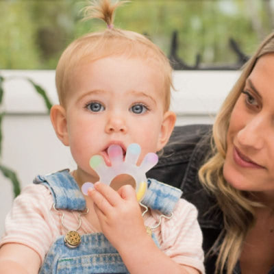 Haakaa Silicone Palm Teether for Babies 3 Months+