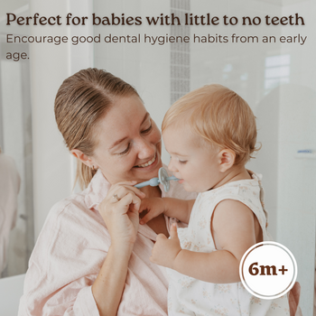 Haakaa 360° Silicone Toothbrush for Babies 6 Months+