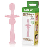 Haakaa 360° Silicone Toothbrush for Babies 6 Months+
