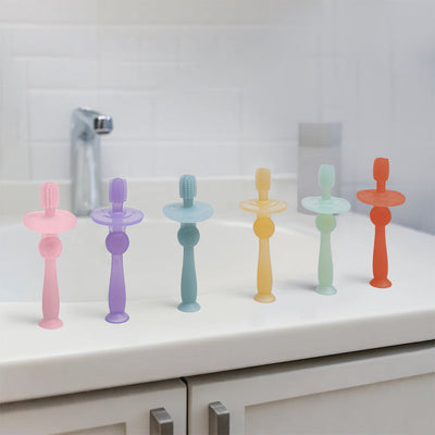 Haakaa 360° Silicone Toothbrush for Babies 6 Months+