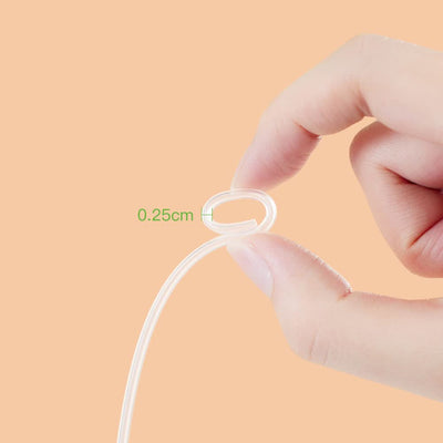 Haakaa Silicone Feeding Tube Set for Gen 3 Bottle – Supplemental Nursing System (SNS)