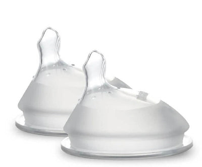 Haakaa Gen. 3 Silicone Orthodontic Anti-Colic Bottle Nipple Attachment (Slow/Medium/Variable Flow)