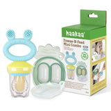 Freeze-N-Feed Mini Combo – Silicone Fresh Food Feeder + Mini Pineapple Nibble Tray