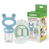 Freeze-N-Feed Mini Combo – Silicone Fresh Food Feeder + Mini Pineapple Nibble Tray