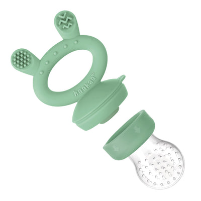 Freeze-N-Feed Mini Combo – Silicone Fresh Food Feeder + Mini Pineapple Nibble Tray