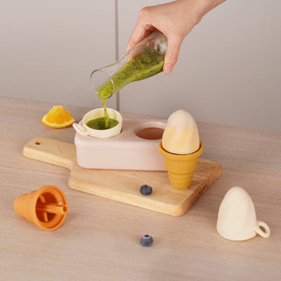 Haakaa Freeze-N-Sip Ice Cream Mould Set – Silicone Homemade Popsicle & Frozen Treat Maker (3+ Years)