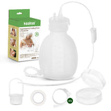 Supplemental Feeding Tube & Pouch Set – 120ml Silicone Breastfeeding Support System