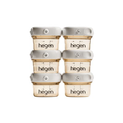 Hegen PCTO™ 60ml/2oz Breast Milk Storage PPSU, 6-Pack