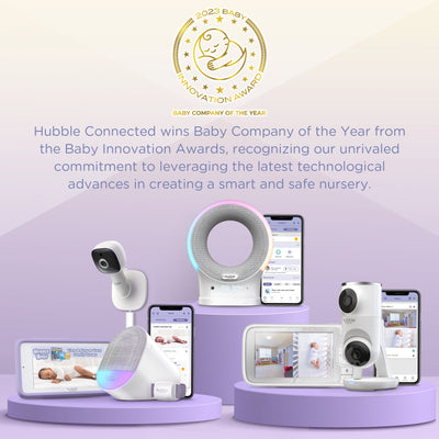 Hubble Guardian Cam – Wearable Baby Monitor with Smart Soother & Wi-Fi Camera