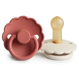 FRIGG Daisy Rubber Pacifier – Natural Latex Baby Pacifier