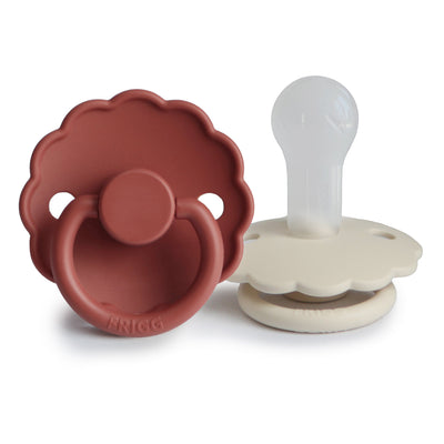 FRIGG Daisy Silicone Pacifier – SilkySoft™ Medical Grade Silicone