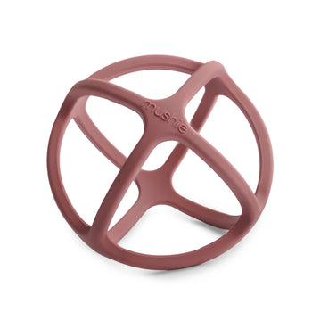 Mushie Ball Teether – Silicone Baby Teether