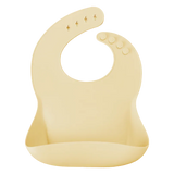 Roll-Up Silicone Baby Bib – Food-Grade Soft Waterproof Bib for BLW