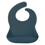Roll-Up Silicone Baby Bib – Food-Grade Soft Waterproof Bib for BLW