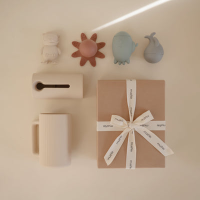 Mushie Bath Essentials Gift Set