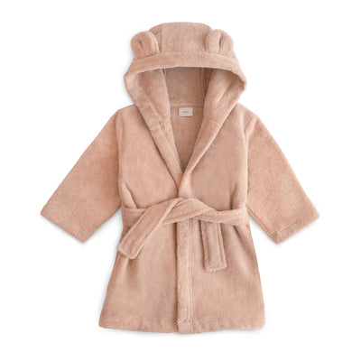 Organic Cotton Bear Hooded Robe