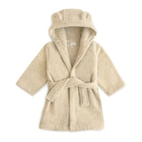 Organic Cotton Bear Hooded Robe