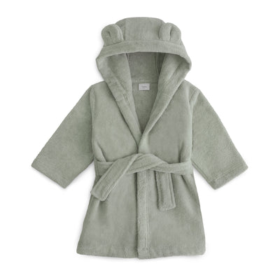 Organic Cotton Bear Hooded Robe