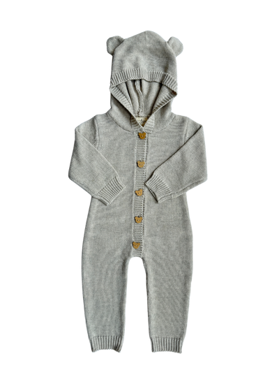 Bear Cub Jumpsuit - Natural