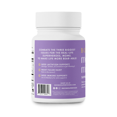 BOOBIE Bears – Superfood Lactation Gummies for Milk Supply & Wellness