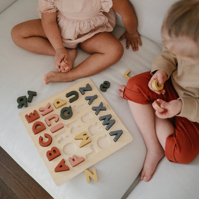 Wooden Shape Puzzle Set
