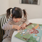 Reusable Puffy Sticker Book for Kids