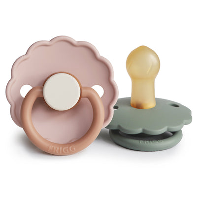 FRIGG Daisy Rubber Pacifier – Natural Latex Baby Pacifier