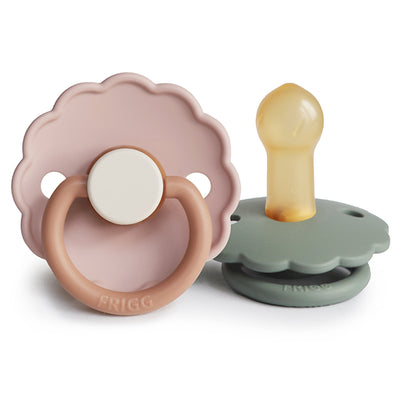 FRIGG Daisy Rubber Pacifier – Natural Latex Baby Pacifier