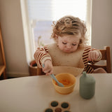 Mushie Silicone Feeding Spoons – Soft-Tip Baby Spoons