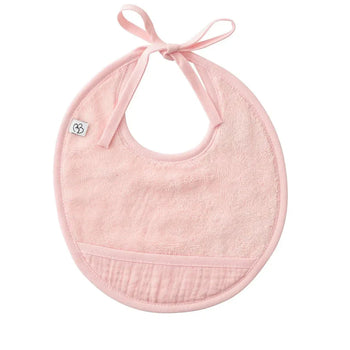 Bi-material birth bibs