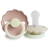 FRIGG Daisy Night Glow Silicone Pacifier – SilkySoft™ Glow-in-the-Dark Pacifier