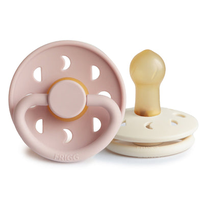 FRIGG Moon Rubber Pacifier – Natural Latex Baby Pacifier