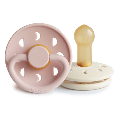 FRIGG Moon Rubber Pacifier – Natural Latex Baby Pacifier