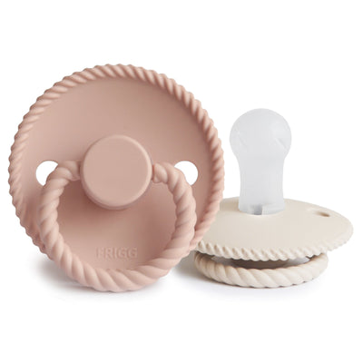 FRIGG Rope Silicone Pacifier – SilkySoft™ Medical Grade Silicone