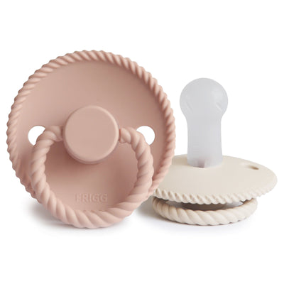 FRIGG Rope Silicone Pacifier – SilkySoft™ Medical Grade Silicone