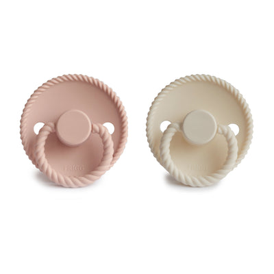 FRIGG Rope Silicone Pacifier – SilkySoft™ Medical Grade Silicone