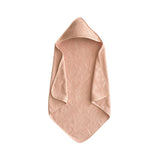 Mushie Organic Cotton Hooded Baby Towel – Soft & Absorbent Bath Towel