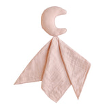 Mushie Moon Lovey Blanket – Organic Cotton Baby Comfort Blanket
