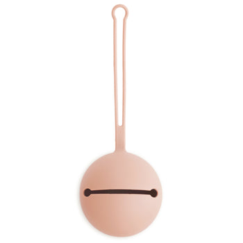 Mushie Silicone Pacifier Case – On-the-Go Pacifier Holder