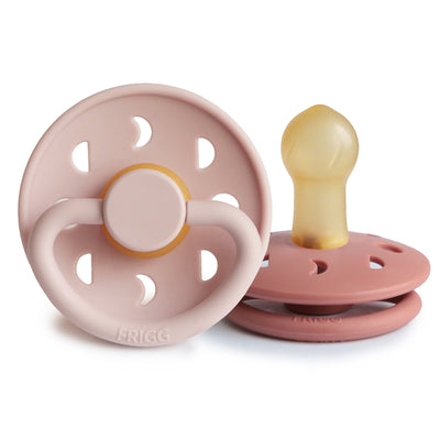 FRIGG Moon Rubber Pacifier – Natural Latex Baby Pacifier