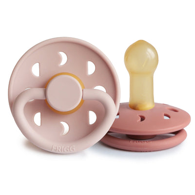 FRIGG Moon Rubber Pacifier – Natural Latex Baby Pacifier