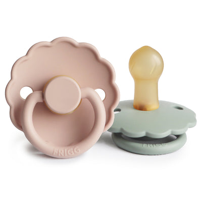 FRIGG Daisy Rubber Pacifier – Natural Latex Baby Pacifier