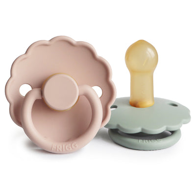 FRIGG Daisy Rubber Pacifier – Natural Latex Baby Pacifier