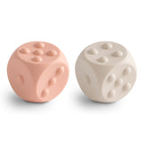 Mushie Silicone Dice Press Toy – Sensory & STEM Learning Toy