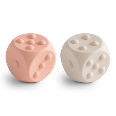 Mushie Silicone Dice Press Toy – Sensory & STEM Learning Toy