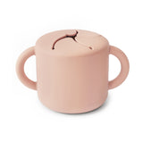 Mushie Silicone Snack Cup – Spill-Proof Toddler Snack Container